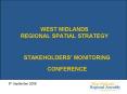 WEST MIDLANDS REGIONAL SPATIAL STRATEGY PowerPoint PPT Presentation
