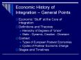 Economic History of Integration General Points PowerPoint PPT Presentation