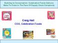 Building to Consumption: Celebration Foods Delivers Make To Order In The Face Of Supply Chain Comple PowerPoint PPT Presentation