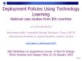 Deployment Policies Using Technology Learning National case studies from IEA countries PowerPoint PPT Presentation
