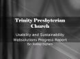 Trinity Presbyterian Church PowerPoint PPT Presentation