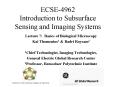 ECSE4962 Introduction to Subsurface Sensing and Imaging Systems PowerPoint PPT Presentation