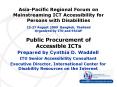 Public Procurement of        Accessible ICTs PowerPoint PPT Presentation