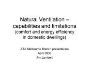 Natural Ventilation 