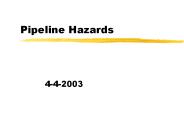 Pipeline Hazards