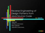 Reverse Engineering of Design Patterns from Java Source Code