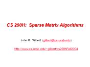 CS%20290H:%20Sparse%20Matrix%20Algorithms