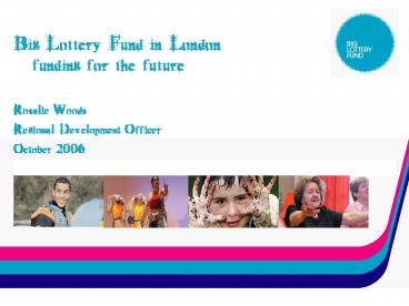 Big Lottery Fund in London