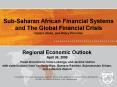 Impact Of The Crisis On The Financial Systems in AFR PowerPoint PPT Presentation