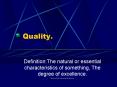 Quality' PowerPoint PPT Presentation