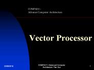 Vector%20Processor PowerPoint PPT Presentation