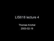 LIS618 lecture 4