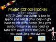 Magic School Rocket by Sherry Lynne Julio HELP Jeff the Alien is lost in space and needs your help t PowerPoint PPT Presentation