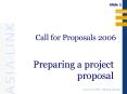 Preparing a project proposal PowerPoint PPT Presentation
