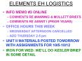 ELEMENTS EH LOGISTICS PowerPoint PPT Presentation