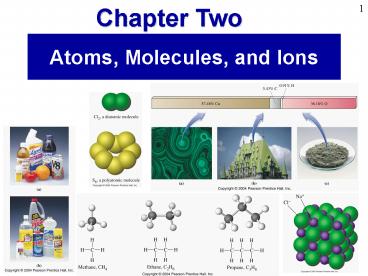 Atoms, Molecules, and Ions
