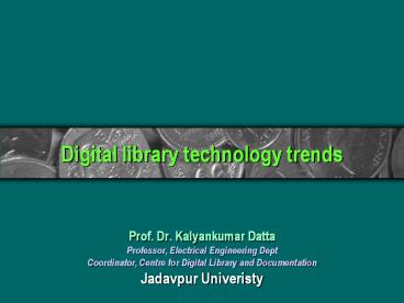 Digital library technology trends