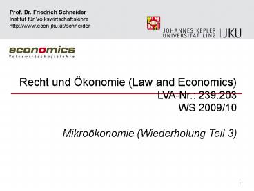 Die Johannes Kepler Universitt Linz