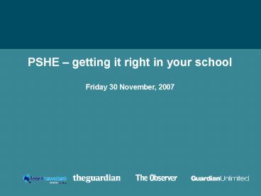 presentation player overlay