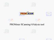 PROMoter SCanning/ANalysis tool