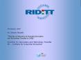 RIDITT - Prague PowerPoint PPT Presentation