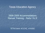 Texas Education Agency