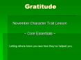 Gratitude PowerPoint PPT Presentation