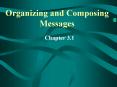 Organizing and Composing Messages PowerPoint PPT Presentation