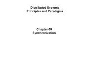 Distributed Systems Principles and Paradigms