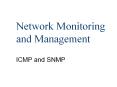 Network Monitoring and Management PowerPoint PPT Presentation