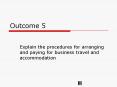 Outcome 5 PowerPoint PPT Presentation