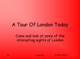 A Tour Of London Today PowerPoint PPT Presentation