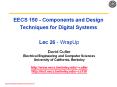 EECS%20150%20-%20Components%20and%20Design%20Techniques%20for%20Digital%20Systems%20%20Lec%2026%20-%20WrapUp PowerPoint PPT Presentation
