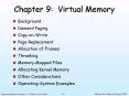 Chapter 9: Virtual Memory PowerPoint PPT Presentation