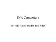 D/A Converters