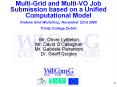 Multi-Grid and Multi-VO Job Submission based on a Unified Computational Model Krakow Grid Workshop, November 22nd 2005 Trinity College Dublin PowerPoint PPT Presentation