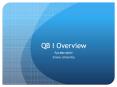 QB%20I%20Overview PowerPoint PPT Presentation