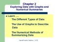 Chapter 2 Exploring Data with Graphs and Numerical Summaries PowerPoint PPT Presentation