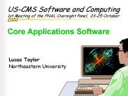 Core Applications Software