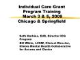 Individual Care Grant Program Training March 3 PowerPoint PPT Presentation