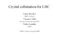 Crystal collimation for LHC PowerPoint PPT Presentation
