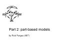 Part 2: part-based models PowerPoint PPT Presentation