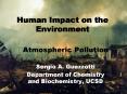 Human Impact on the Environment PowerPoint PPT Presentation