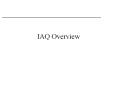 IAQ Overview PowerPoint PPT Presentation