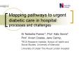 Mapping pathways to urgent diabetic care in hospital: processes and challenges PowerPoint PPT Presentation