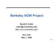 Berkeley NOW Project