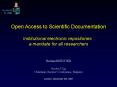 Open Access Why do Universities sign the Berlin Declaration ? PowerPoint PPT Presentation