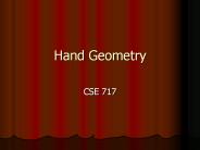 Hand Geometry
