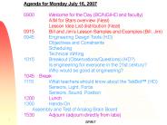 Electrical Circuits I