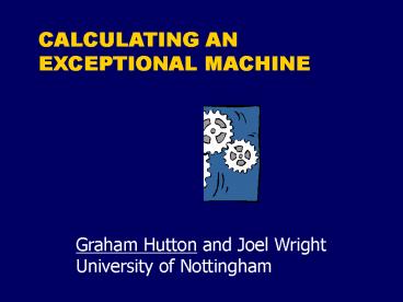 presentation player overlay